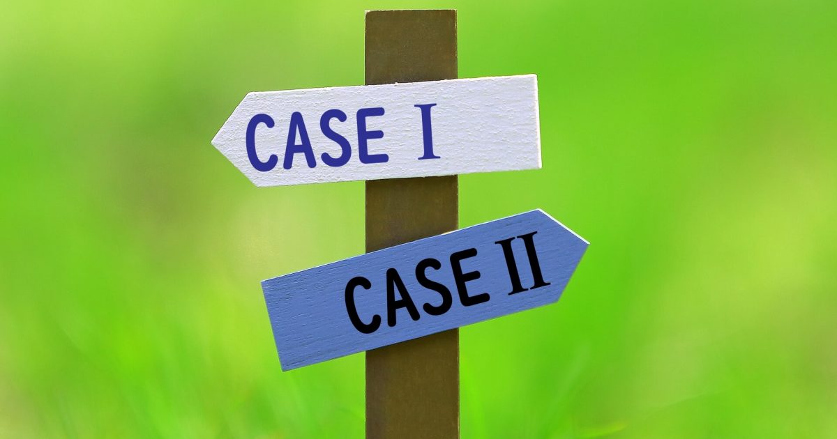 CASE1とCASE2の分岐