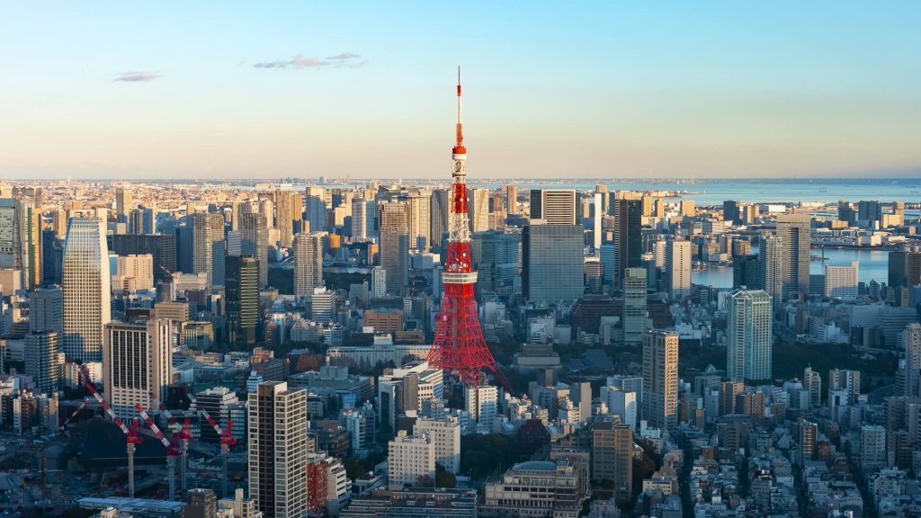 東京タワーが見える風景